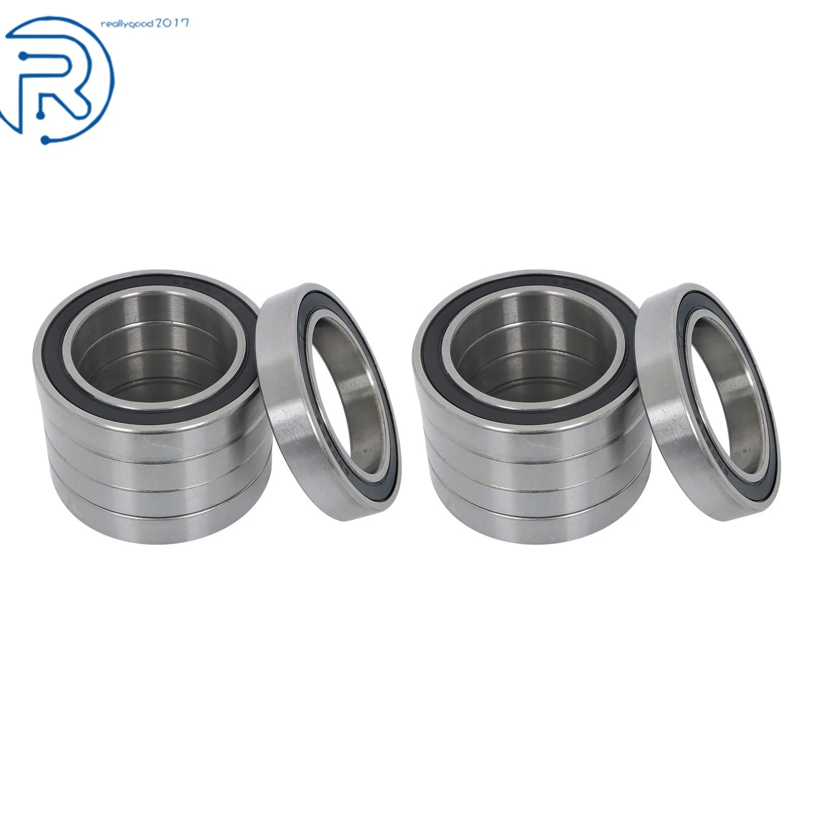 Set of 10 Bore Sealed 6909-2RS 45x68x12mm Pre-Lubricated Ball Bearings