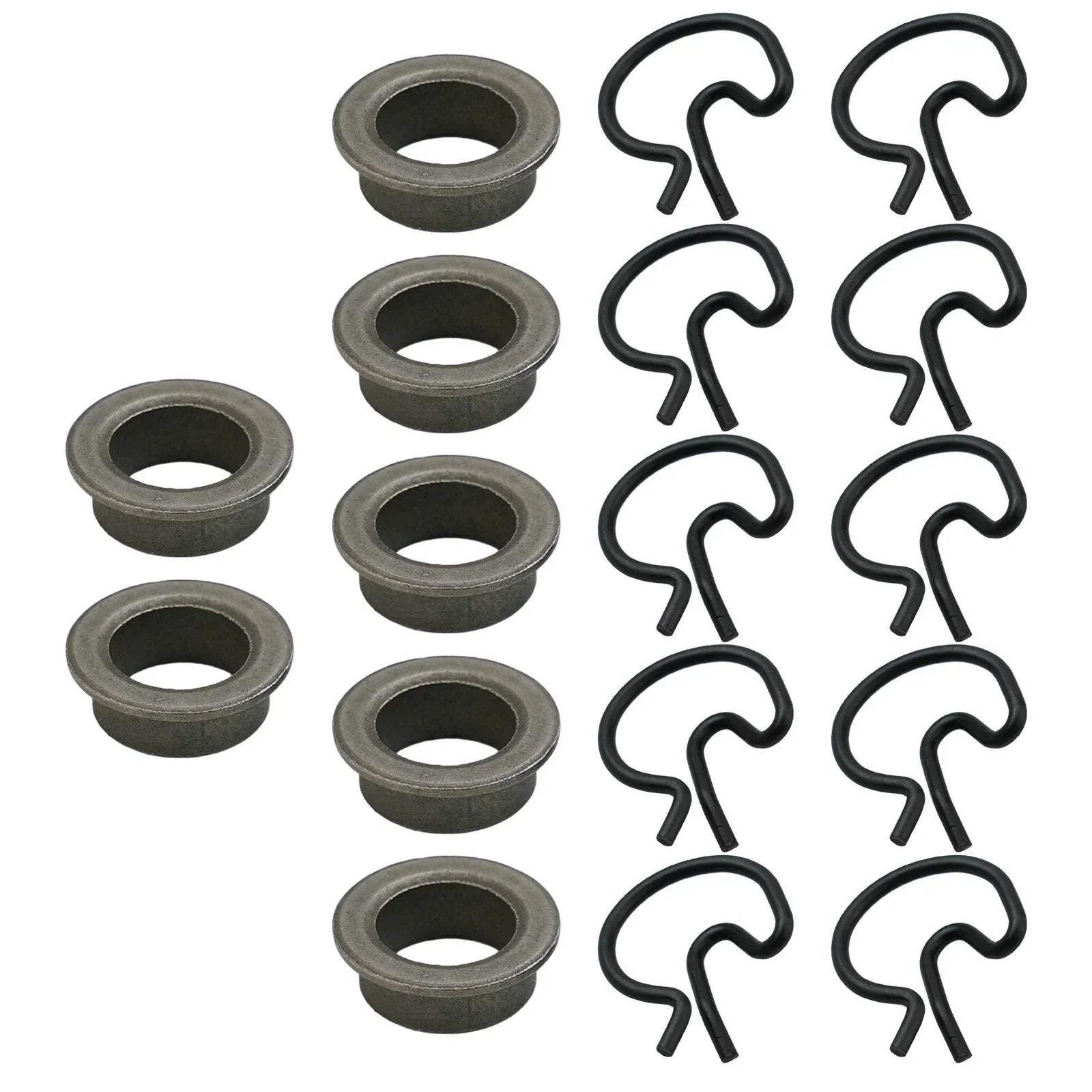 Complete Set Manual Transmission Shifter Bushings and Clips