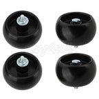 4Pk Snapper Pro Deck Wheel for Ferris 1500 Simplicity (N/A) 1714760 210-043 12060