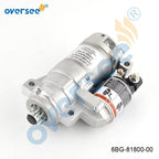 Starter Motor 6BG-81800 for Yamaha Outboard F25 T25 F40 (4-Stroke)