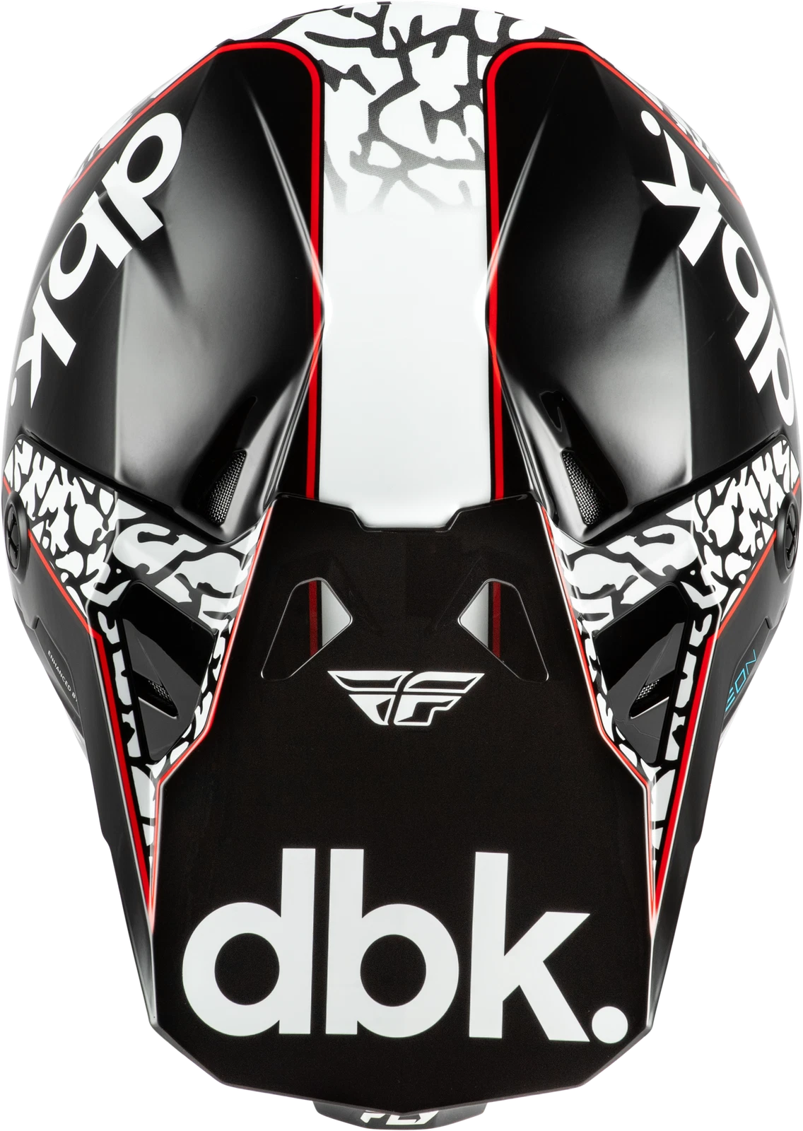 Fly Racing Formula CP Offroad Helmet for (Small, Black/White/Red) 73-0044S