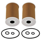2X Engine Oil Filters for Volkswagen Passat 2.0L TDI (2012-2014)