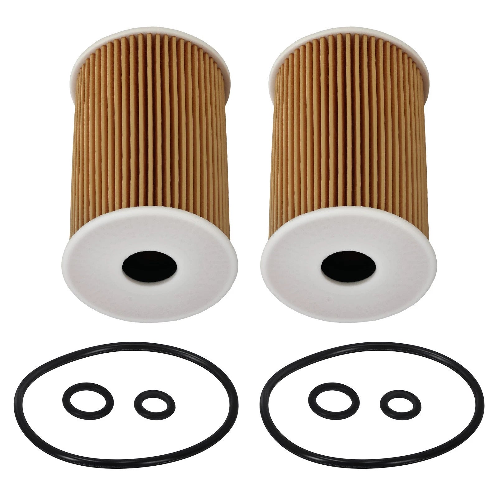 2X Engine Oil Filters for Volkswagen Passat 2.0L TDI (2012-2014)