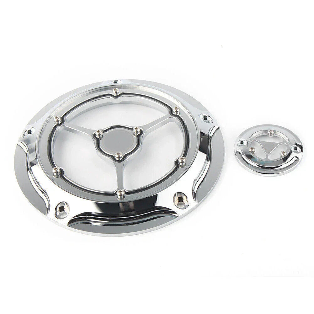Clarity Derby & Timer Timing Covers Chrome for RSD Harley Touring (2016+)