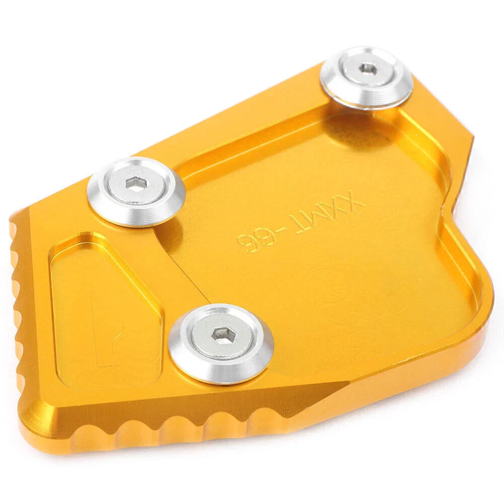 Kickstand Side Stand Enlarger Foot Plate Gold for BMW K1600GT/1600GTL (2011-2015)