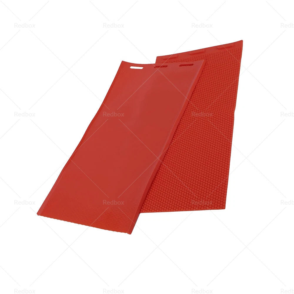 Beekeeping Soft Red Beeswax Wax Sheet Mould for DIY Silicone Comb Press Mold