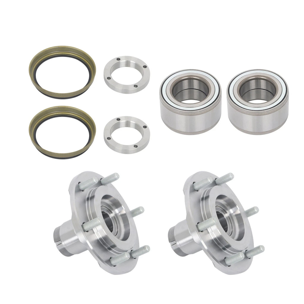 2X Front Wheel Hub Bearings for Toyota 4Runner Sequoia Tundra Tacoma (2000–2023)