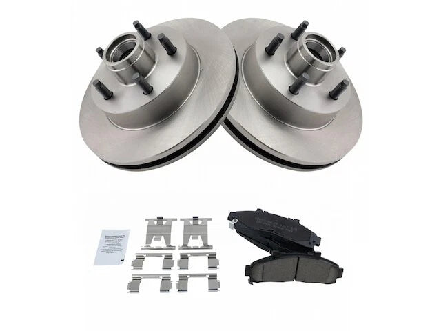 Front Brake Pad and Rotor Kit for Mazda B2300 (2001–2002) PP898YP