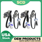 4X Oxygen Sensor 234-4668 for Cadillac Chevrolet GMC Sierra 1500 (2003–2005)