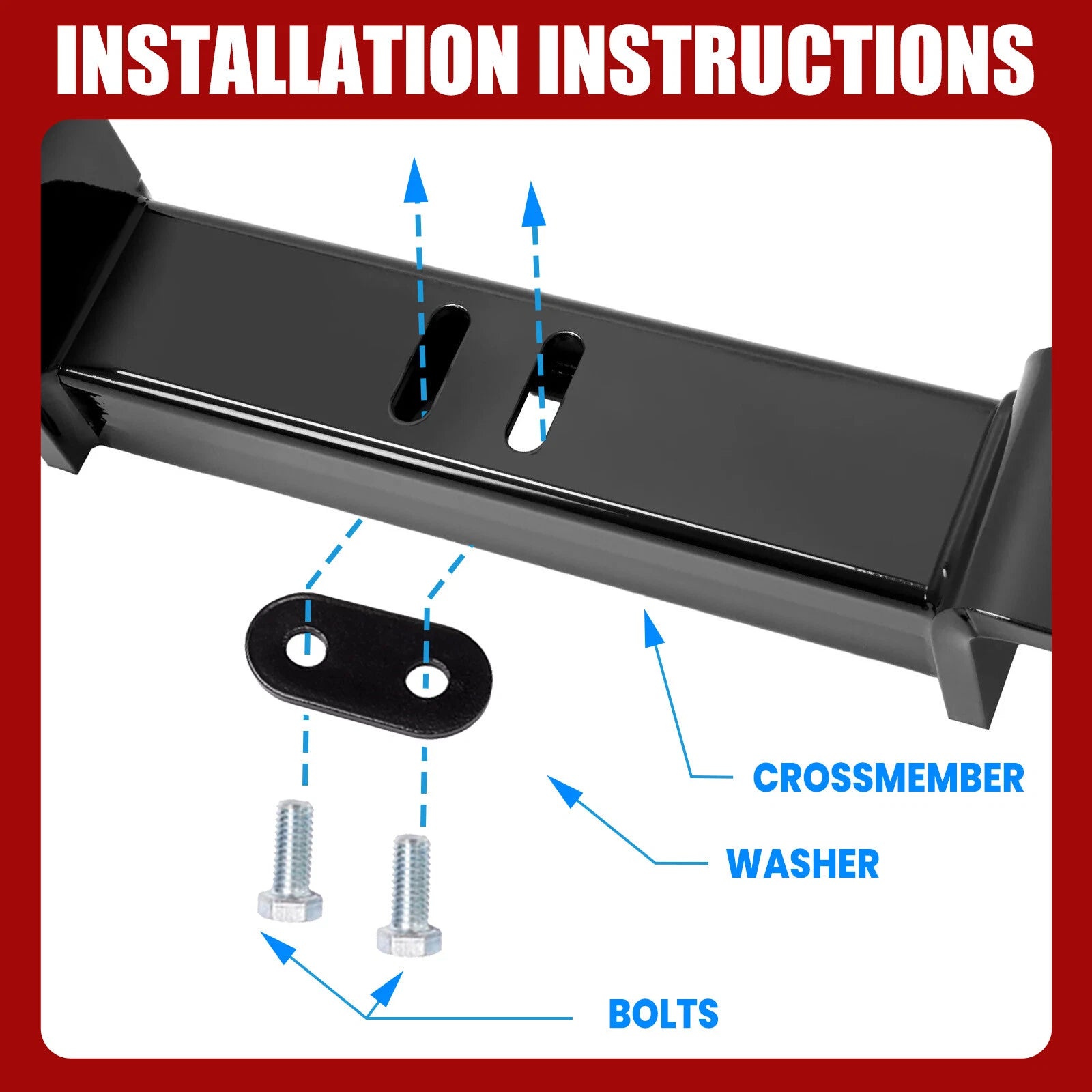 Steel Transmission Crossmember for G-Body GM-1 (1978–1988)
