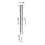 Boat Seat Support Extension Pole for Universal Fit (13 Inch, 3/4 Inch Pin)