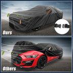 Waterproof Aluminum Film Car Cover for Ford Mustang (2021) - Black
