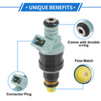 1 Pc Fuel Injector for Ford F150 F250 F350 E150 (No.F1ZEB4C/F1ZZ9F593B/82211112)