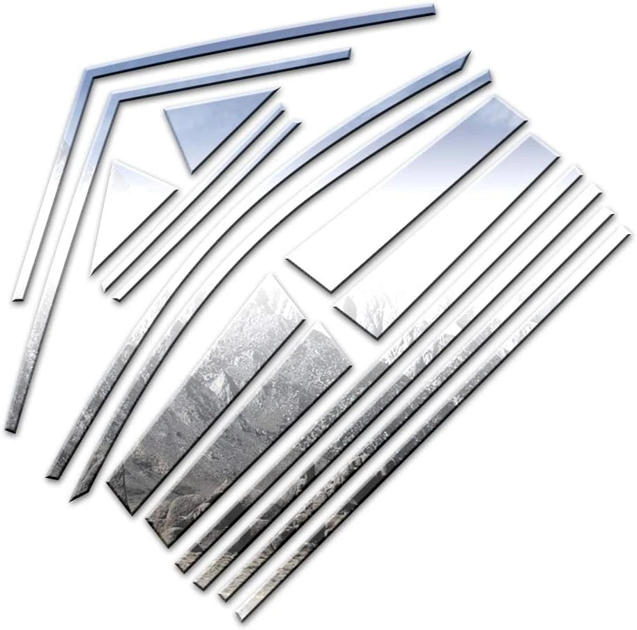Window Package LuxuryFX with Pillar Posts for Mazda 3 (2004–2009)