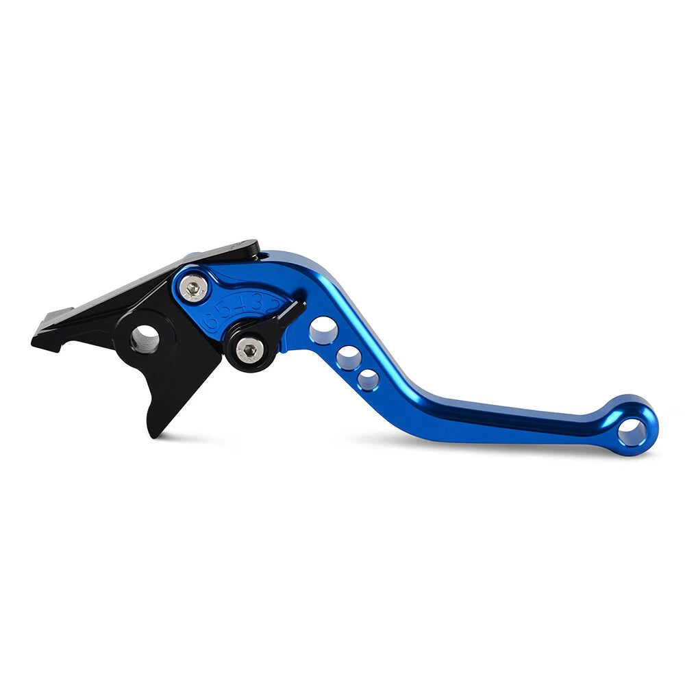 Short Blue Brake Clutch Levers for Yamaha WR125X WR125R (2009–2014)