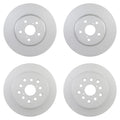Set of 4 Bosch QuietCast Disc Brake Rotors & Pads for Lexus LS430 (2001–2006)