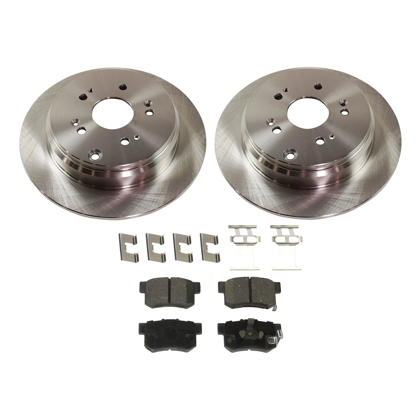 Rear Brake Disc Rotor and Pad Kit for Honda CR-V, Acura RDX (2005–2018)