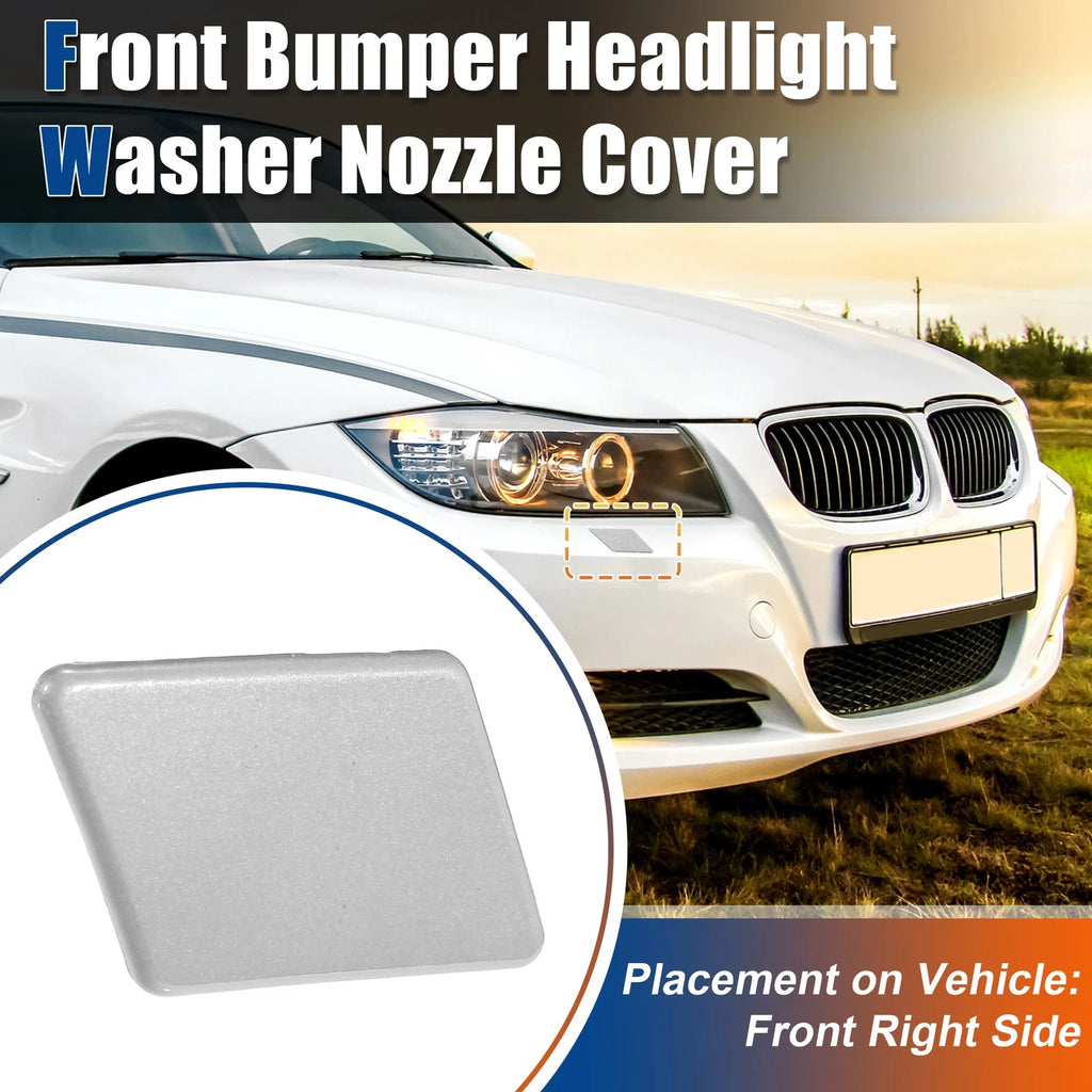 Right Side Front Bumper Washer Nozzle Cover for BMW 3 Series E90 (2007–2013)