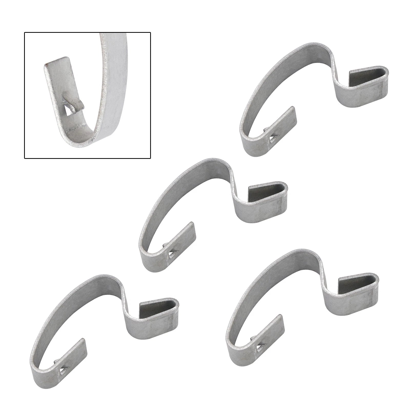 4X Hook Set Air Box Lid Clip 5Th-14436-00-00 for YFM660 Grizzly 660 Raptor 700
