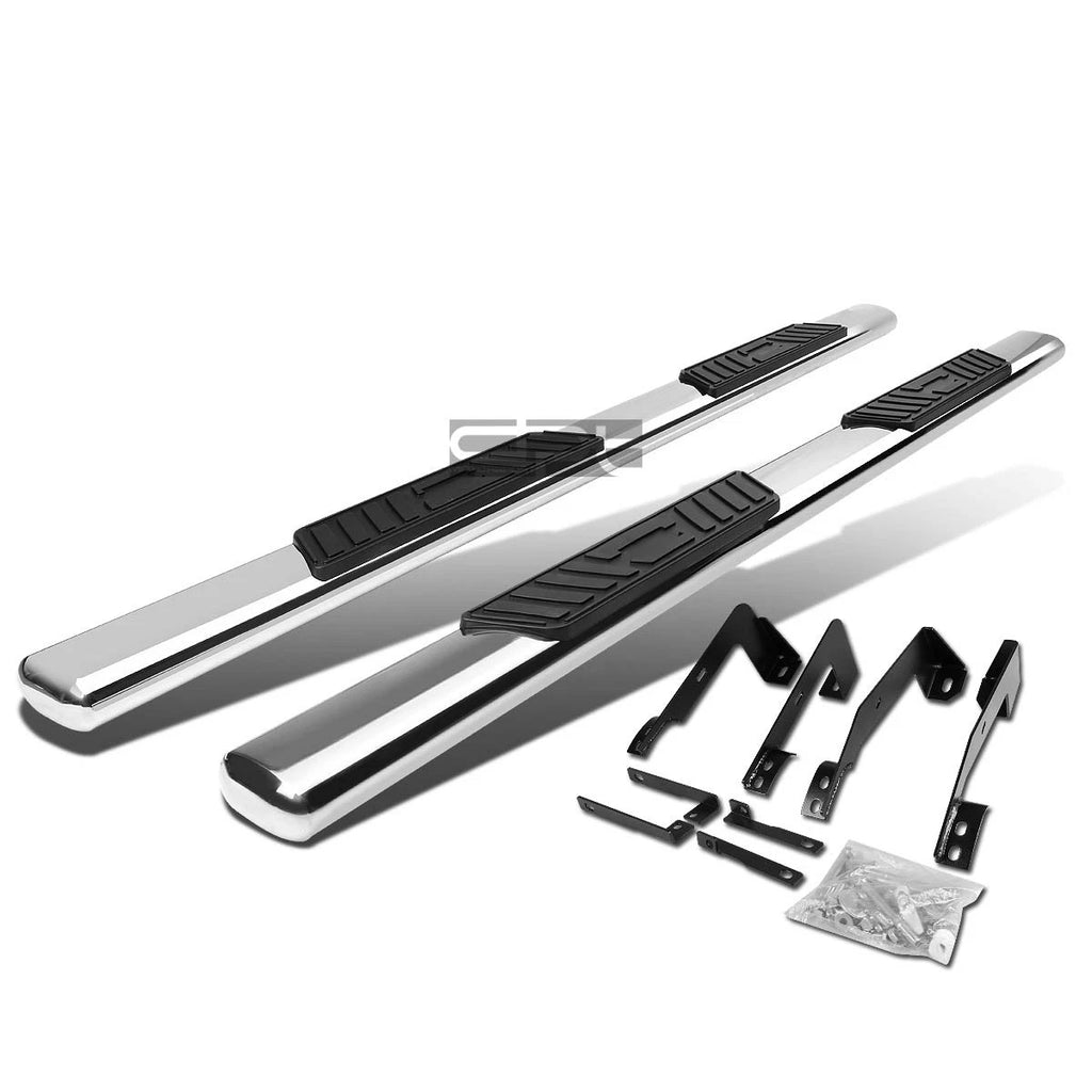 5" Chrome Oval Side Step Nerf Bar Running Board for Dodge Ram 1500 2500 3500 (2002–2009)