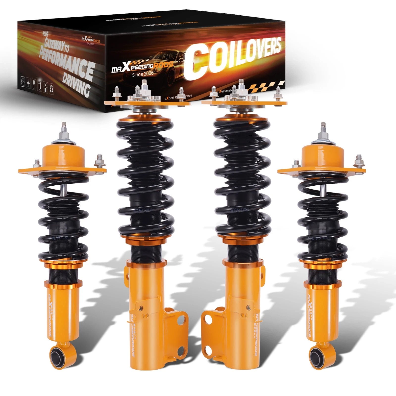 24 Way Adjustable Coilovers for Toyota Corolla (2009–2018)