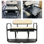 Flip Folding Rear Back Seat Kit for Yamaha Drive G29 Golf Cart (2007–2016)