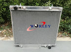 3 Row Aluminum Radiator + Fan for Mitsubishi Delica Space Gear (1994-2005)