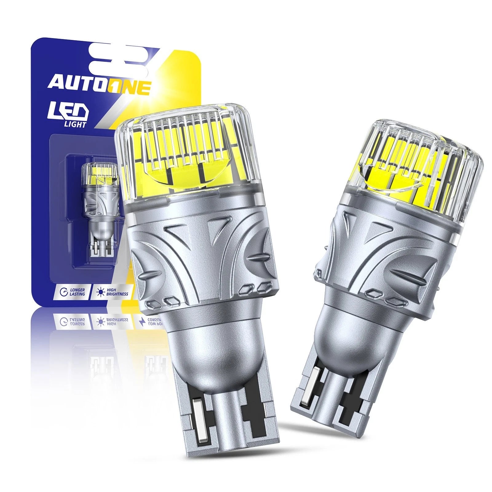 LED Backup Reverse Light Bulbs T15 921 912 906 (6000K, Canbus Error Free)