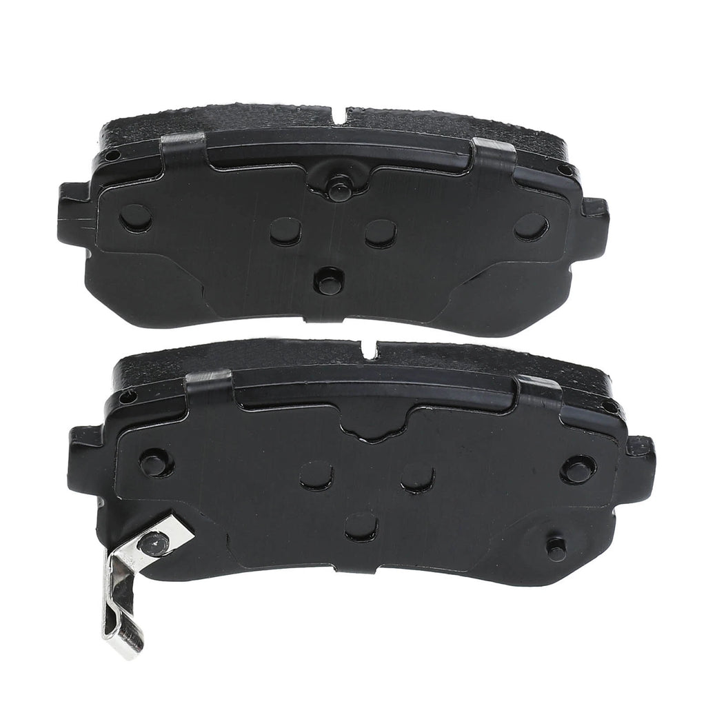 Set of 4 Rear Ceramic Brake Pads for Hyundai Elantra (2009–2012)