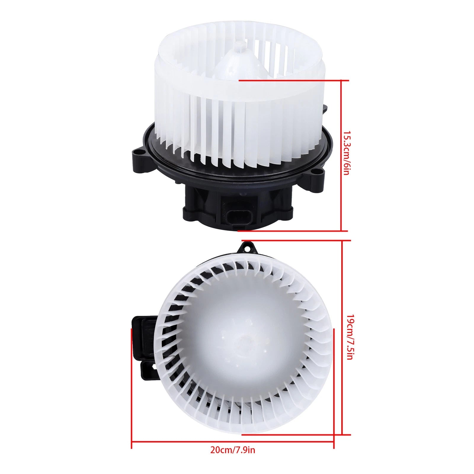 AC Heater Blower Motor for Ford Fusion Mercury Milan Lincoln MKZ (2006–2009)