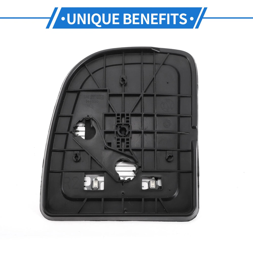 Heated Right Passenger Side Mirror Glass for Ford E150 (2004–2014)