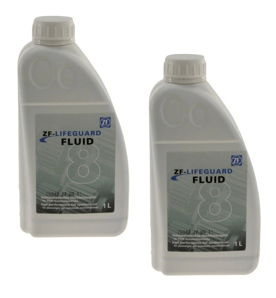 2X 1L ZF Lifeguard 8 Auto Trans Fluid for Audi BMW Jaguar Land Rover