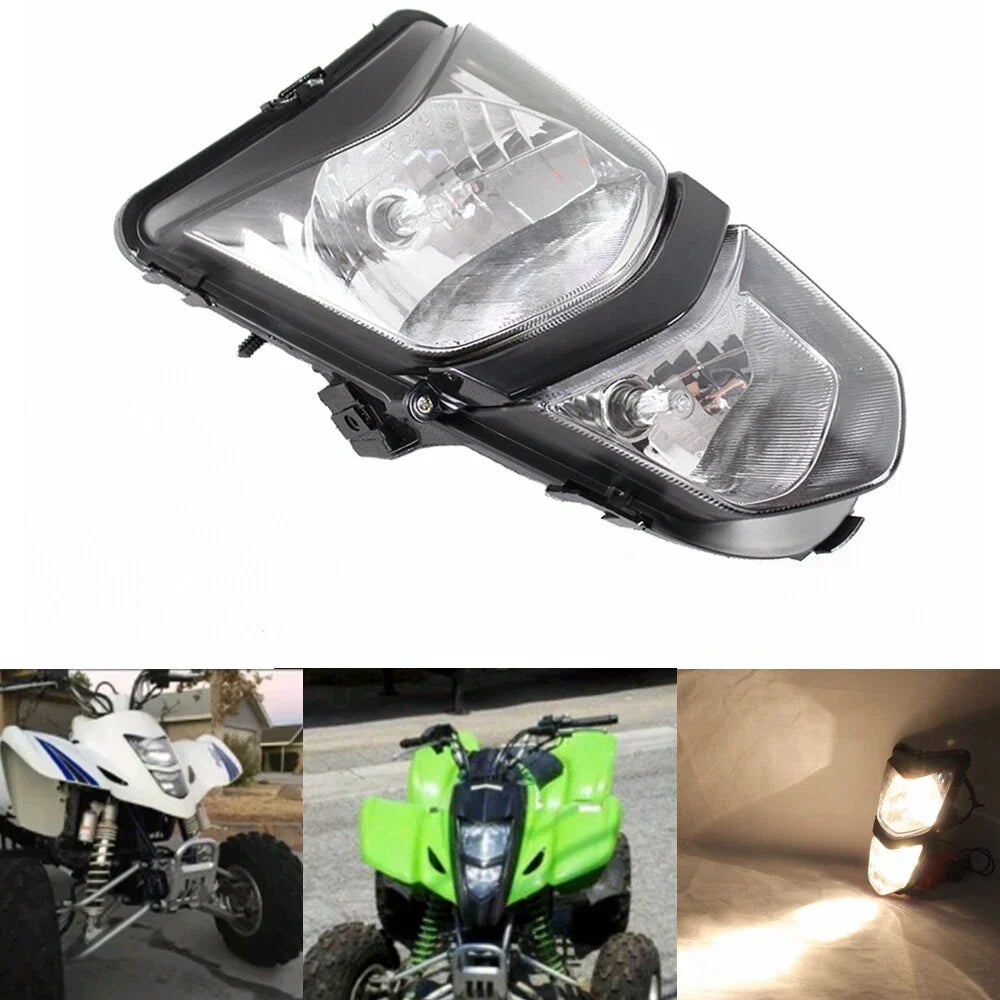 Front Headlight Lamp for Suzuki Quadsport Z400, Kawasaki KFX400 (2003-2008)