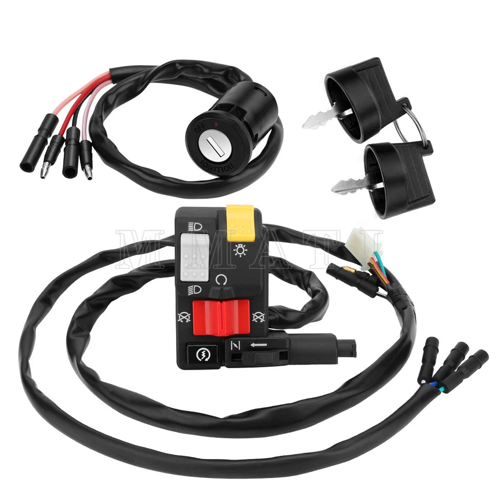 Start Stop Switch & Key Switch for Honda FourTrax 300 TRX300 TRX300FW (1996–2000)