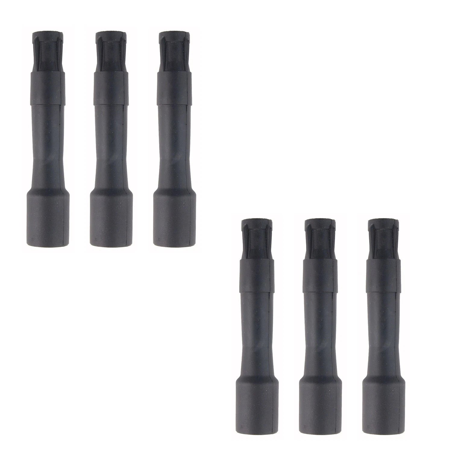 Set of 6 NGK Ignition Coil Boots for BMW E46 E36 323i 325i 328i (1998–2006)