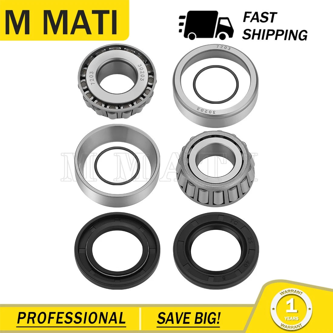 Swing Arm Bearing Seal for Yamaha Virago 700 750 1000 1100 V-Max 1200 V-Star 650 (1981–2009)