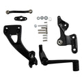 Black Mid Controls Brake Side for Harley Sport Glide FLSB Fat Bob (2018–2025)