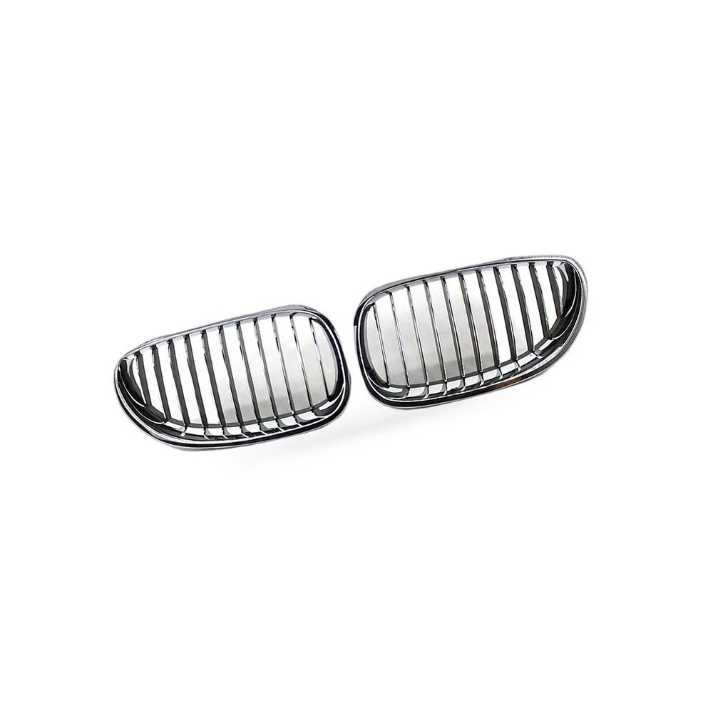 Semi-Chrome Plated Front Grille for BMW 5 Series E60 E61 (2004–2009)