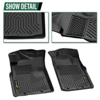 Set of TPE Floor Mats for Toyota Tacoma Double Cab (2005–2015)
