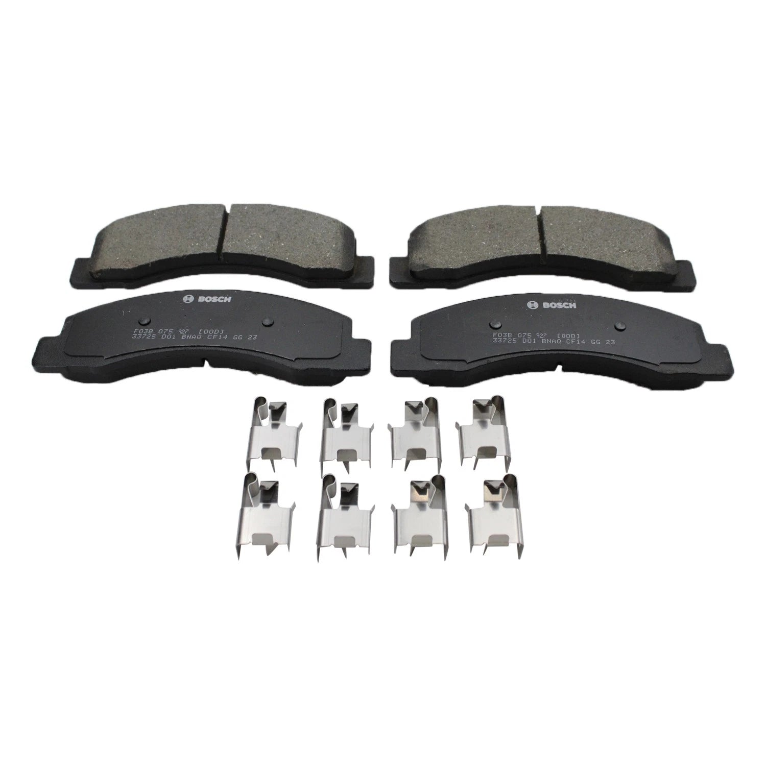 DuraGo Front Rotors & Bosch QuietCast Ceramic Brake Pads Kit for Excursion (2000–2005)