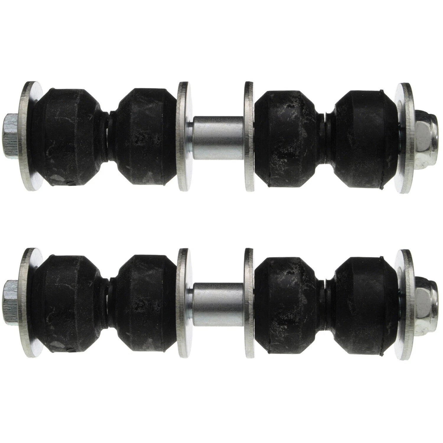 Set of 2 Front Stabilizer Bar Link Kits for Chevy GMC Pontiac (HD Design)