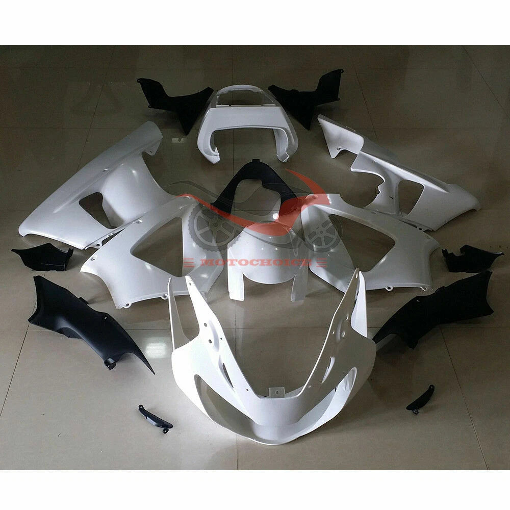 Unpainted White Fairing Kit for Honda CBR929RR (2000–2001) ABS Bodywork