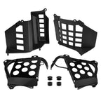 Black Heel Guards Footrest for Yamaha Banshee 350 (1987–2006) Left + Right