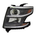 Replacement Driver Side HID Headlight Assembly w/o Logo in Lamp