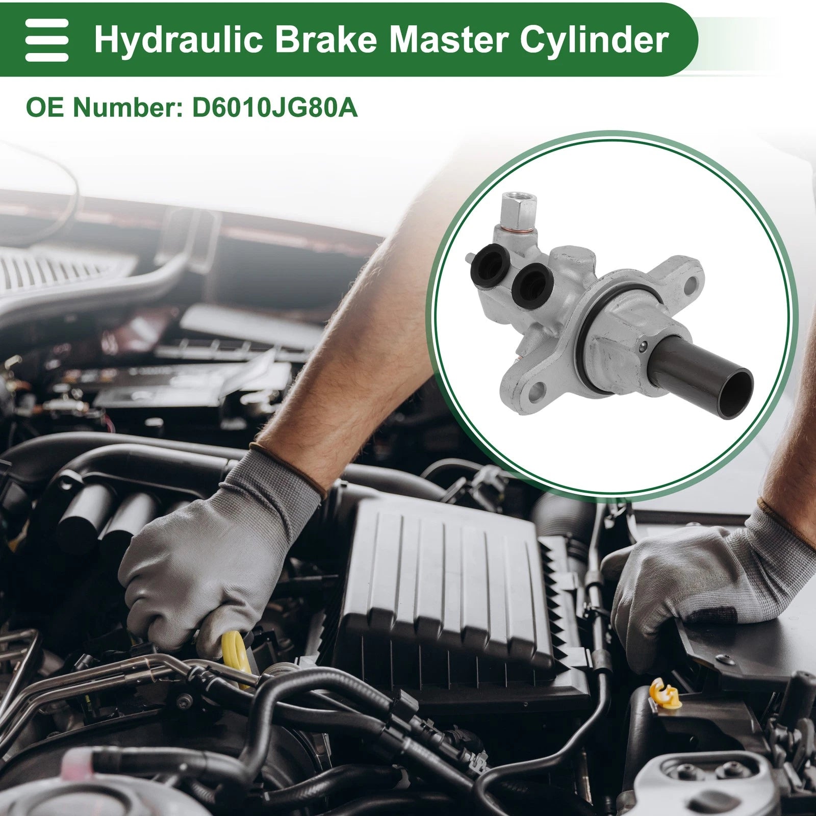 Brake Master Cylinder No.D6010JG80A for Nissan Rogue (2008–2013)