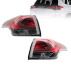 Pair of Tail Lights for Toyota RAV4 (2016–2018) Outer Rear Lamp Halogen