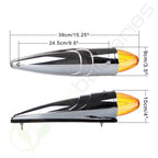 11pcs Amber LED Torpedo Cab Marker Running Light for Big Rig (Year Range)
