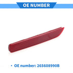 Rear Right Bumper Reflector No. 265608990B for Nissan Murano (2016–2023) Red