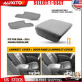 Set of 3 Armrest Console & Door Panel Covers for Honda Ridgeline (2006–2014)