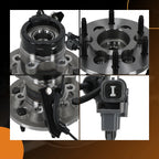 Front Wheel Bearing Hub Assembly for GMC Canyon 4WD (2004–2008)